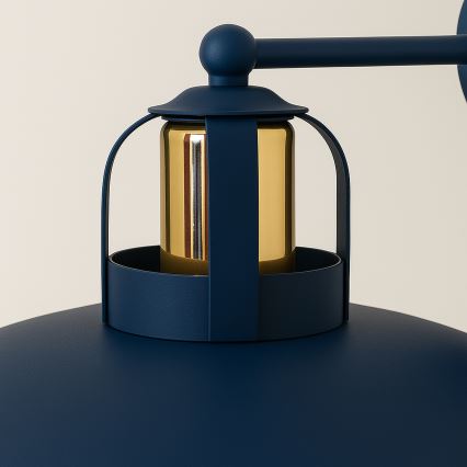 Brilagi - LED Wandleuchte FLAMENGO 1xE27/60W/230V blau