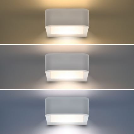 Brilagi - LED-Wandleuchte für den Außenbereich BARI LED/7W/230V 3000/4000/6000K weiß IP54