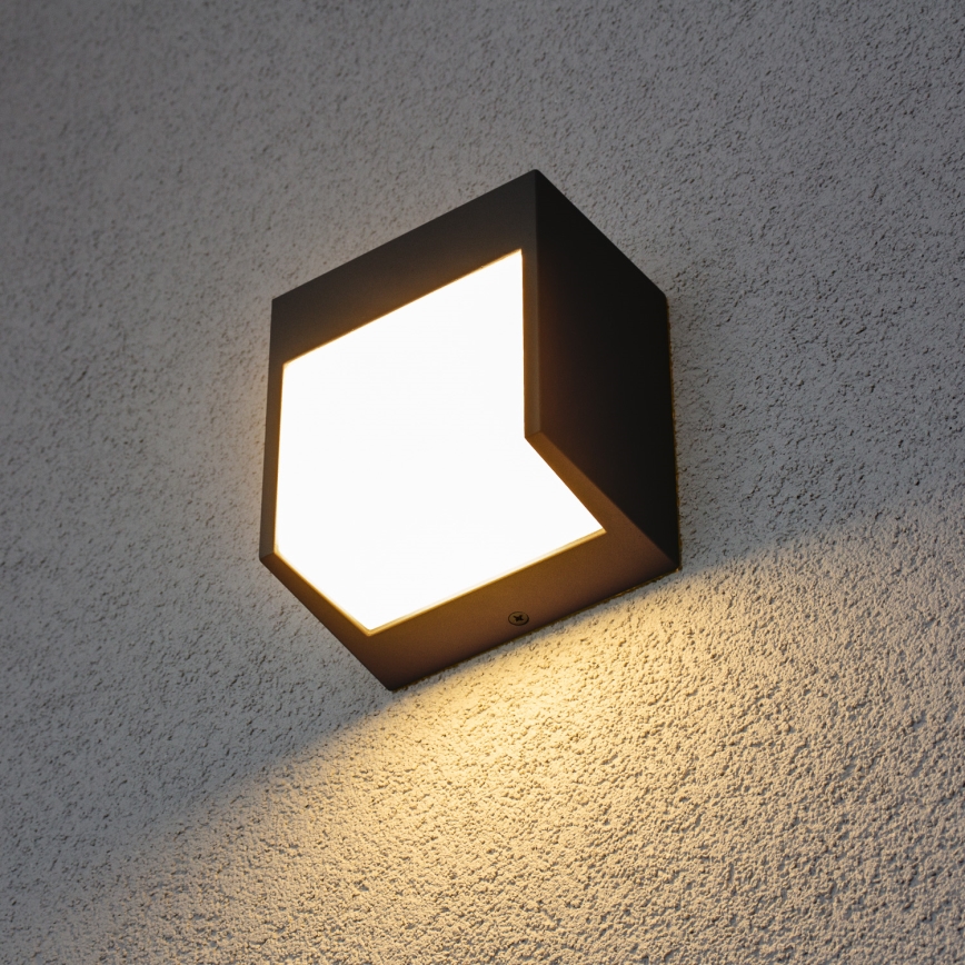 Brilagi - LED-Wandleuchte für den Außenbereich TERNI LED/12W/230V anthrazit IP44