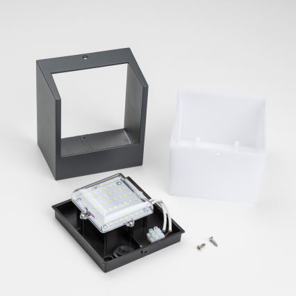 Brilagi - LED-Wandleuchte für den Außenbereich TERNI LED/12W/230V anthrazit IP44