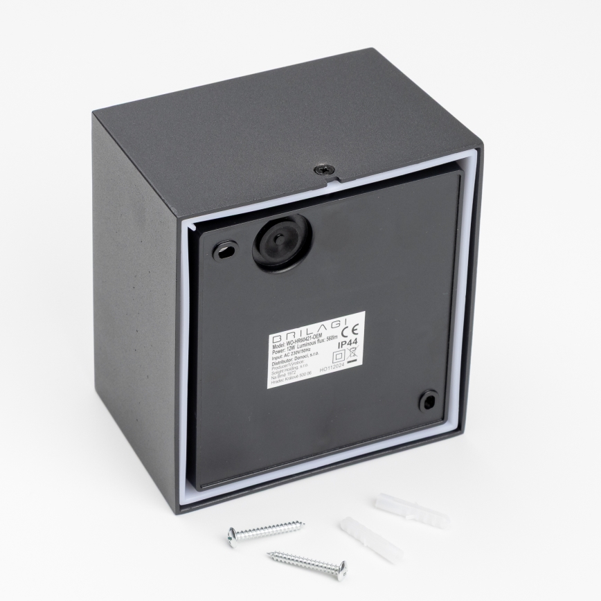 Brilagi - LED-Wandleuchte für den Außenbereich TERNI LED/12W/230V IP44