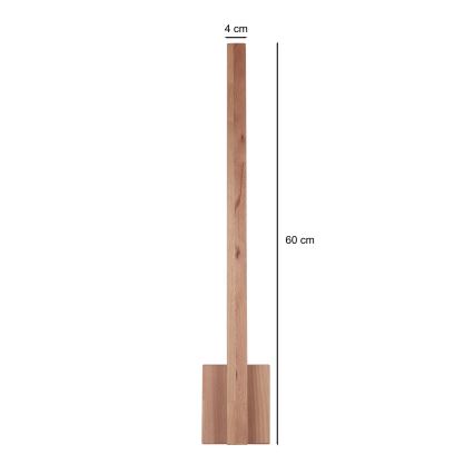 BRILAGI - LED-Wandleuchte GARDALINE LED/90W/230V 60 cm Eiche