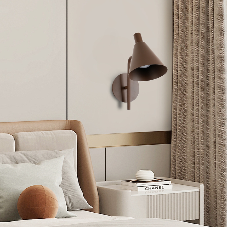 Brilagi - LED-Wandleuchte LUCERA LED/3W/230V braun
