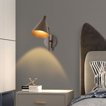 Brilagi - LED-Wandleuchte LUCERA LED/3W/230V braun