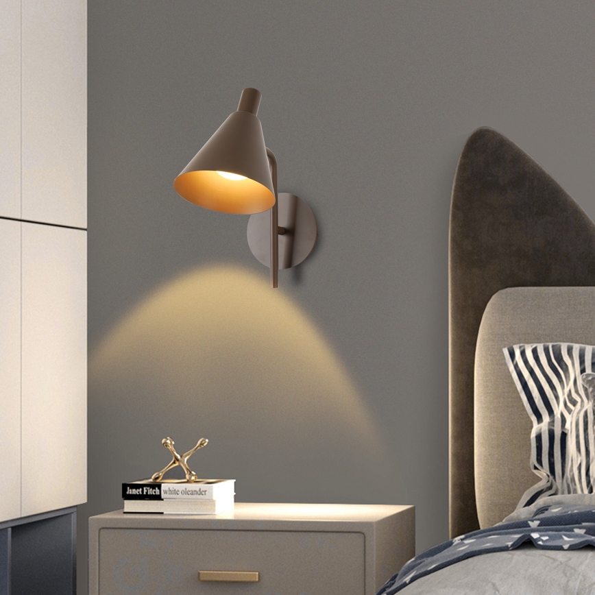 Brilagi - LED-Wandleuchte LUCERA LED/3W/230V braun