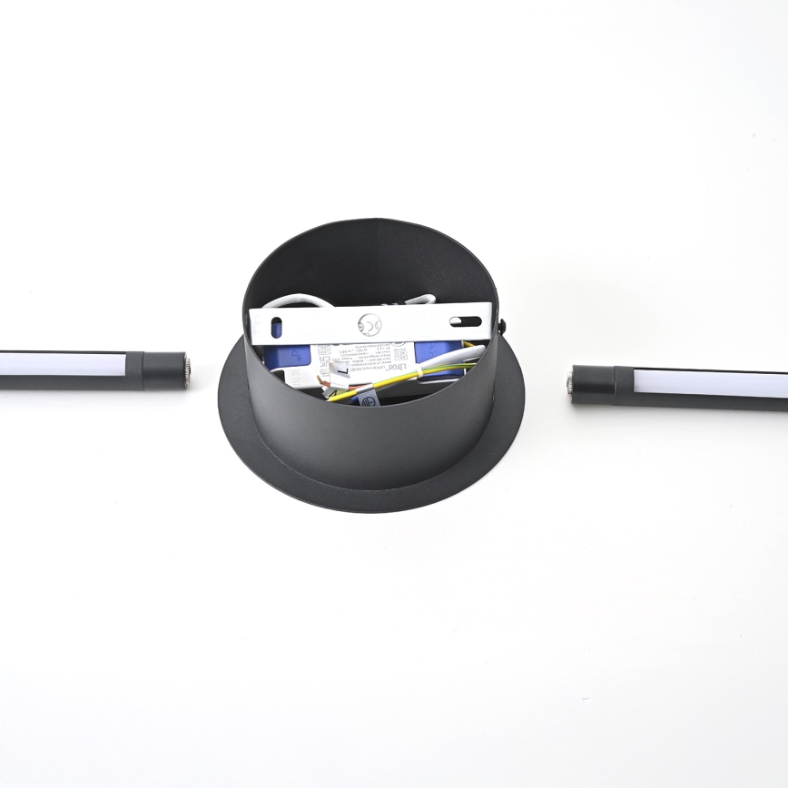Brilagi - LED-Wandleuchte LUGO DUE LED/9W/230V schwarz