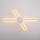 Brilagi - LED-Wandleuchte LUGO QUATTRO LED/16W/230V weiß