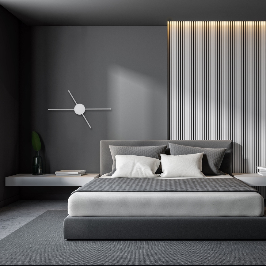 Brilagi - LED-Wandleuchte LUGO QUATTRO LED/16W/230V weiß
