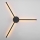 Brilagi - LED-Wandleuchte LUGO TRE LED/14W/230V schwarz