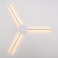 Brilagi - LED-Wandleuchte LUGO TRE LED/14W/230V weiß