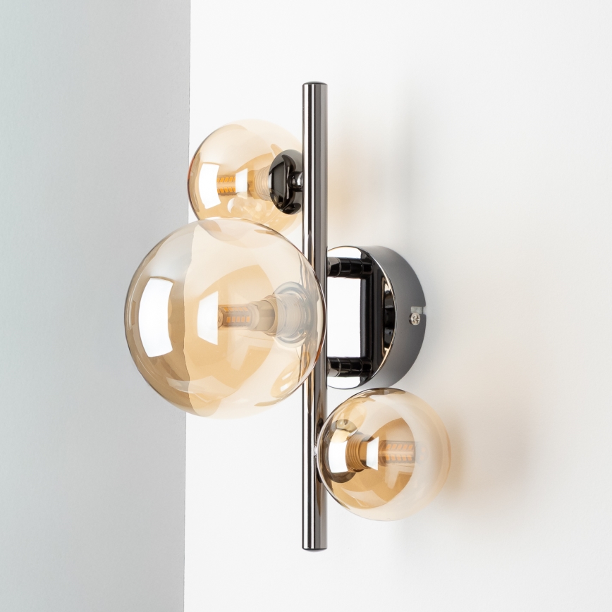 Brilagi - LED-Wandleuchte MILLA 3xG9/3W/230V glänzendes Chrom/golden