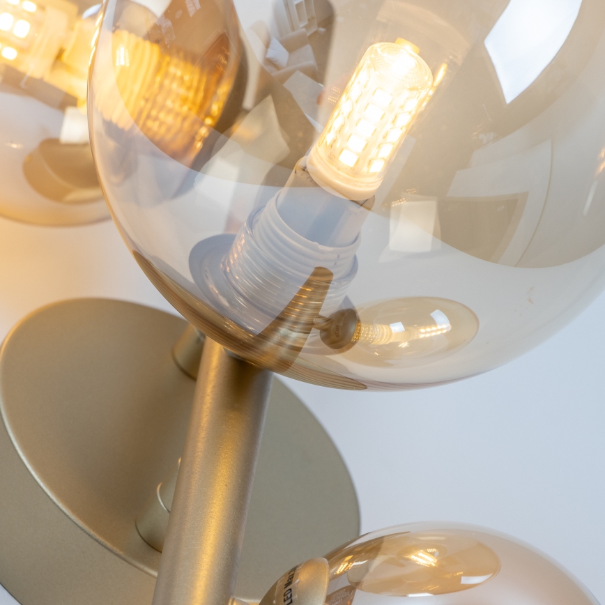 Brilagi - LED-Wandleuchte MILLA 3xG9/3W/230V golden