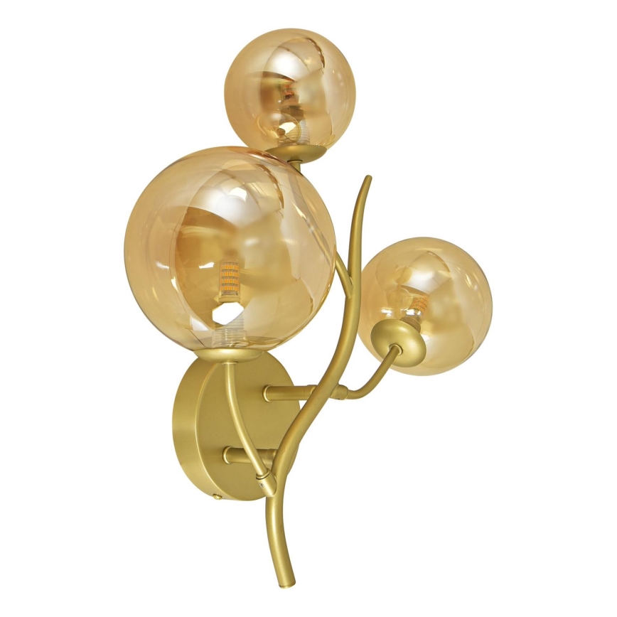 Brilagi - LED-Wandleuchte MISTEL 3xG9/3W/230V golden