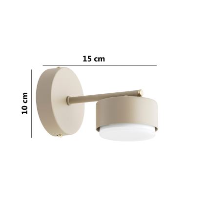 Brilagi - LED-Wandleuchte MONO 1xGX53/30W/230V beige