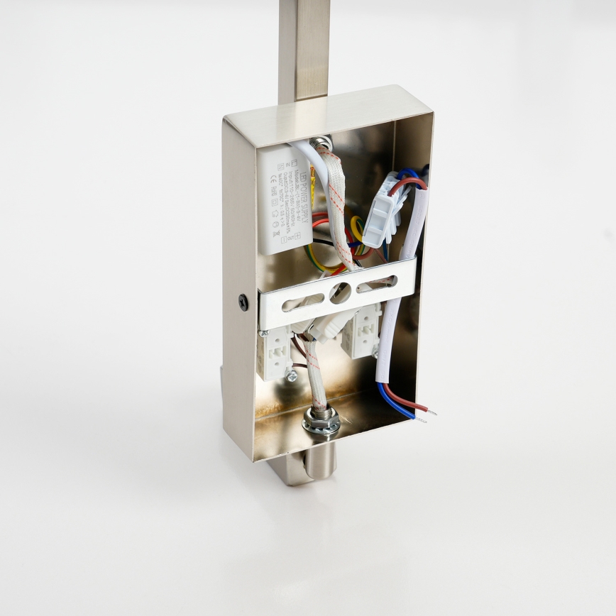 Brilagi - LED-Wandleuchte RAYA 1xE14/40W/230V + LED/3W weiß/matt Chrom