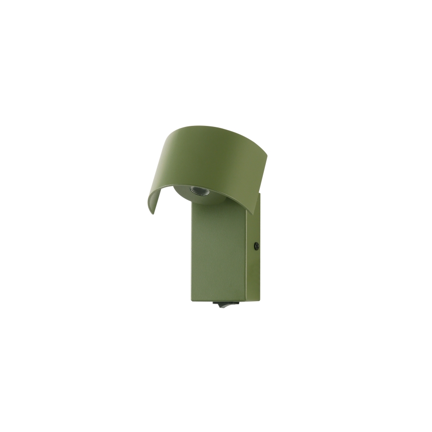 Brilagi - LED-Wandleuchte VASTO LED/3W/230V grün