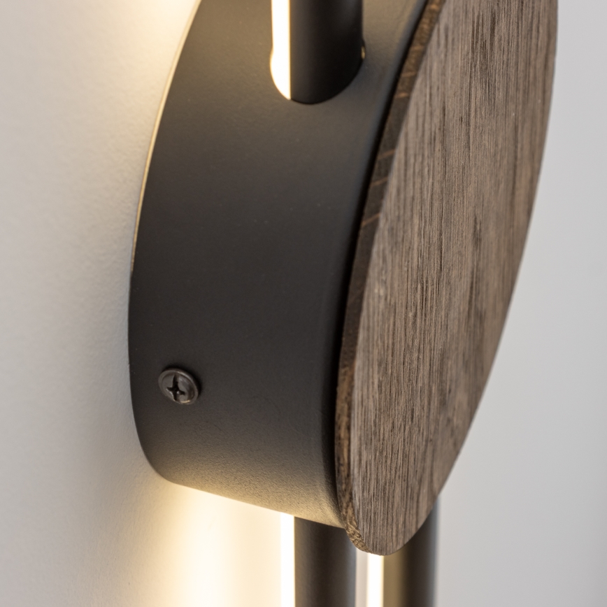 Brilagi - LED Wandleuchte WOODY COLLINE LED/15W/230V 80 cm Eiche Nussbaum