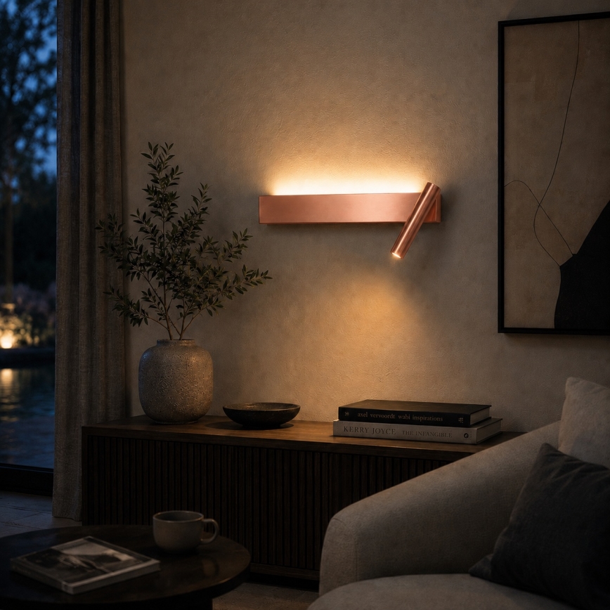 BRILAGI - LED-Wandspot ARLIX LED/3W/230V + LED/7W Bronze CRI 90