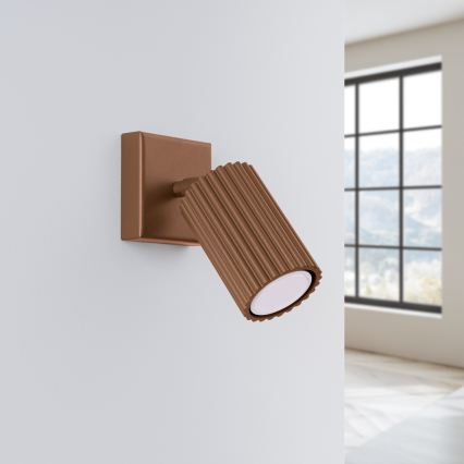 Brilagi - LED-Wandspot CRESTO 1xGU10/10W/230V braun