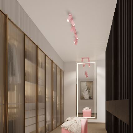 Brilagi - LED-Wandspot CRESTO 1xGU10/10W/230V rosa