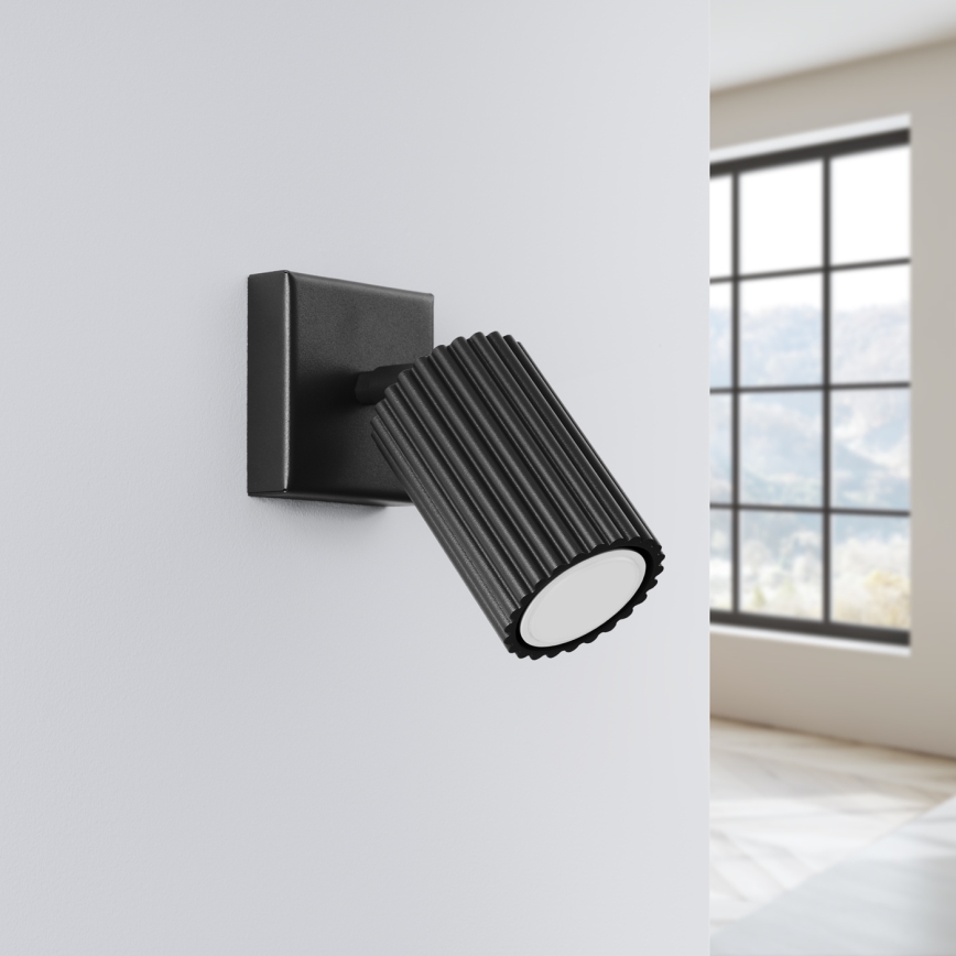 Brilagi - LED-Wandspot CRESTO 1xGU10/10W/230V schwarz