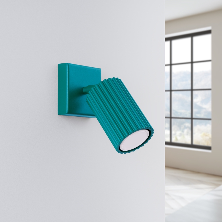 Brilagi - LED-Wandspot CRESTO 1xGU10/10W/230V türkis