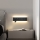 Brilagi - LED-Wandspot mit USB-Anschluss NOCTIS LED/3W/230V + LED/9W schwarz