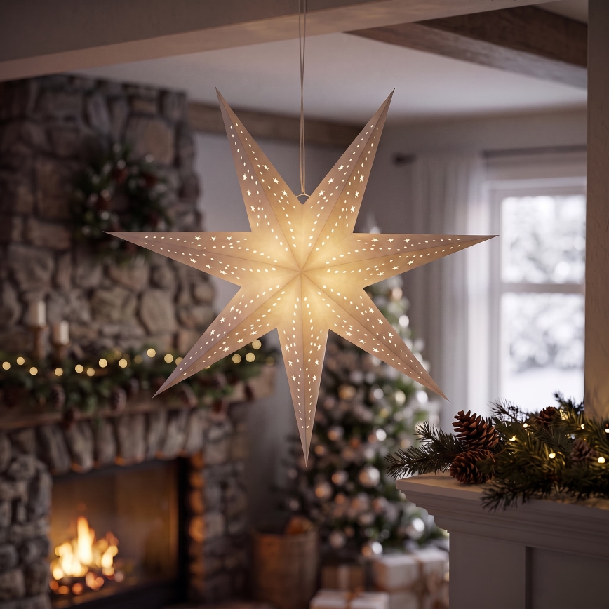 BRILAGI - LED Weihnachtsdekoration LED/2xAA 100 cm Stern