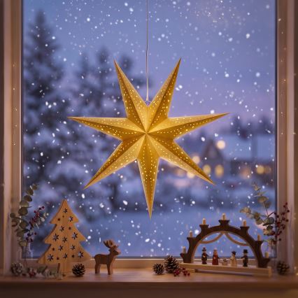BRILAGI - LED-Weihnachtsdekoration LED/2xAA 60 cm Stern
