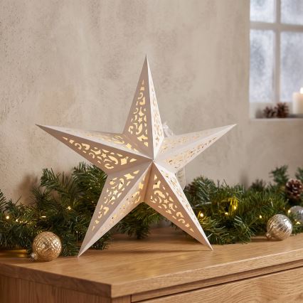 BRILAGI - LED Weihnachtsdekoration LED/2xAA 60 cm Stern
