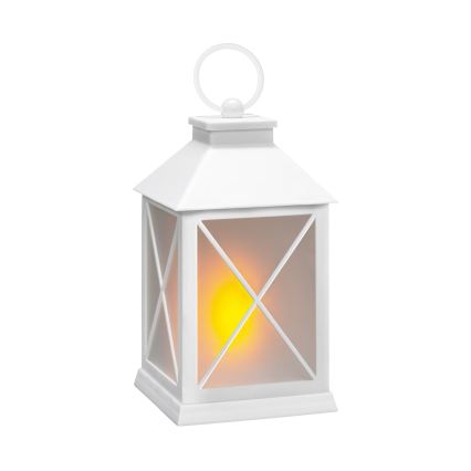 BRILAGI - LED-Weihnachtsdekoration LED/2xAA weiße Laterne