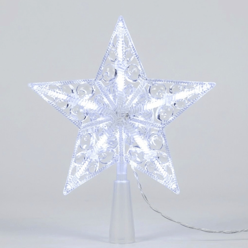 BRILAGI - LED Weihnachtsdekoration LED/3xAA 17 cm Stern kaltweiß