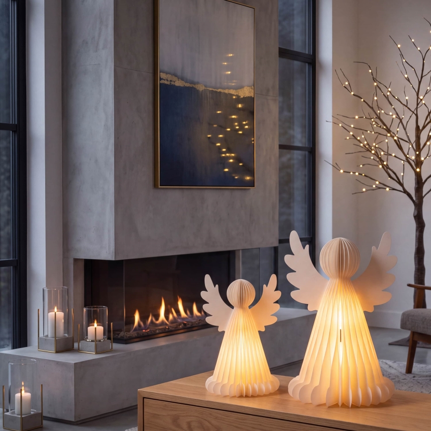 BRILAGI - LED Weihnachtsdekoration LED/3xAA Engel
