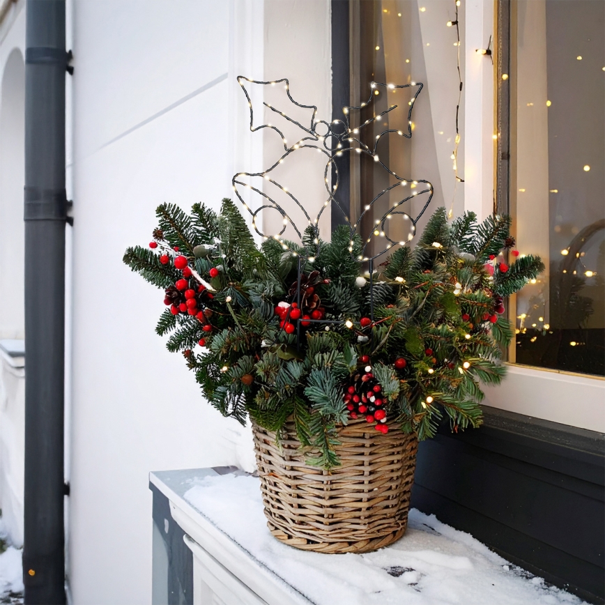 Brilagi - LED-Weihnachtsdekoration LED/3xAA IP44 Glöckchen