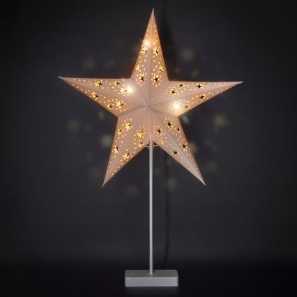 Brilagi - LED-Weihnachtsdekoration LED/3xAA Stern