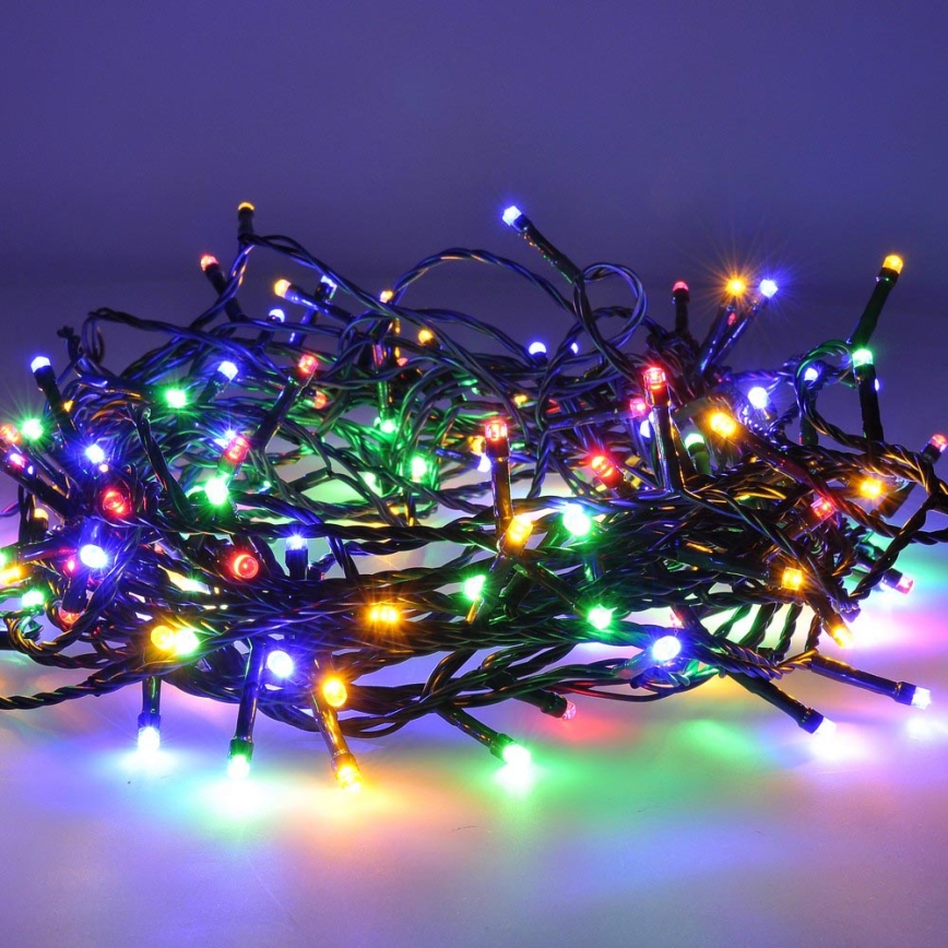 Brilagi - LED Weihnachtskette für den Außenbereich 200xLED/8 Funktionen 23 m IP44 multicolor