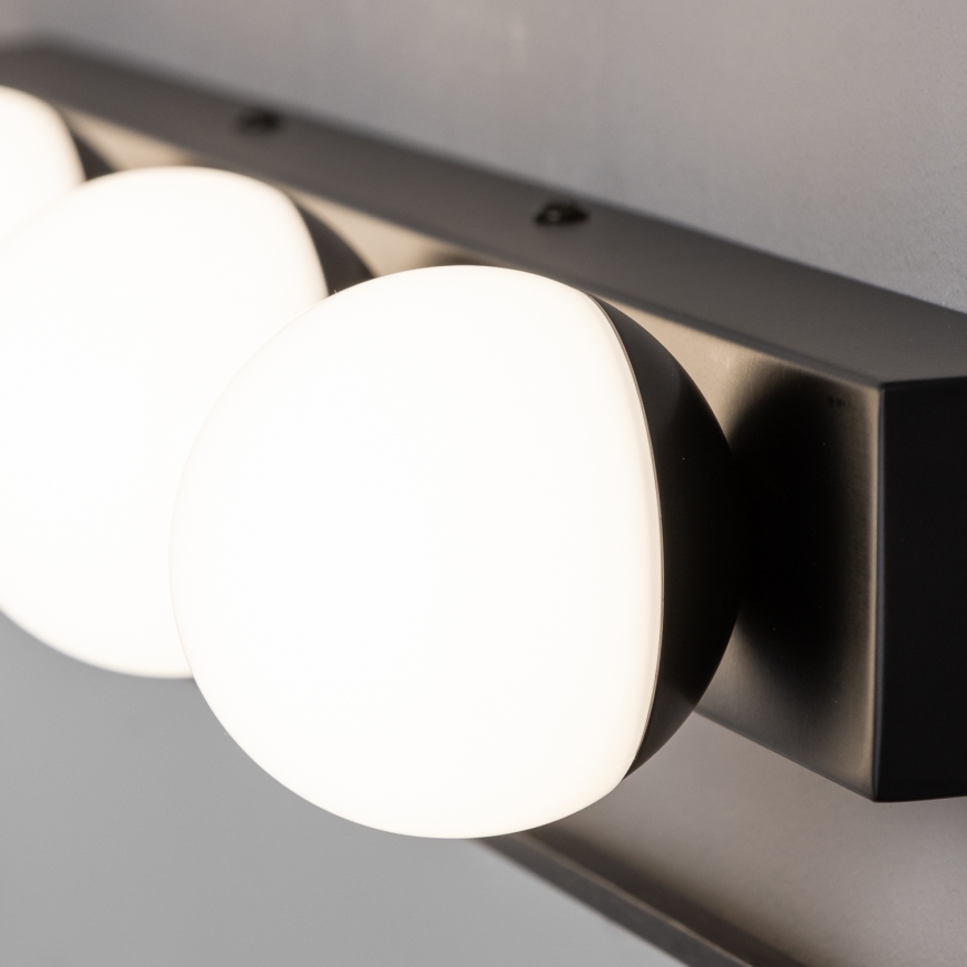 BRILAGI - ENSEMBLE 2x Applique murale LED pour salle de bains HOLLYWOOD 3xLED/3W/230V 39 cm IP44 noires