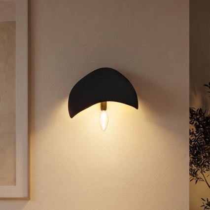 Brilagi - Lot de 2 appliques murales WABI SABI 1xE14/40W/230V noires