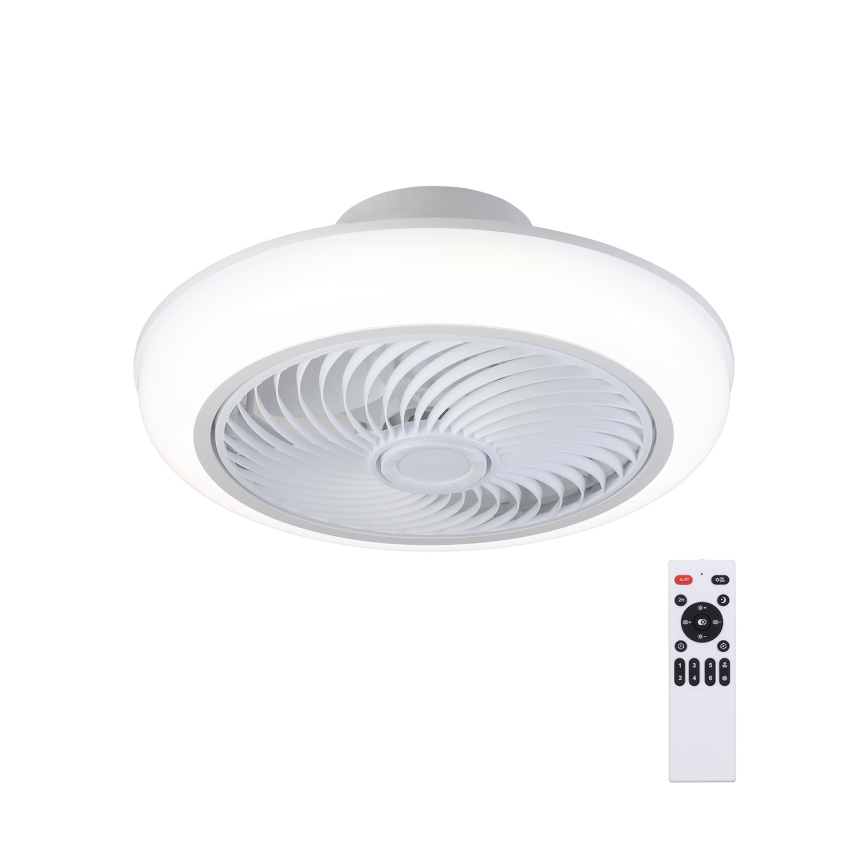 Brilagi - LED Plafoniera dimmerabile con ventilatore LED/30W/230V 3000-6500K bianco + telecomando