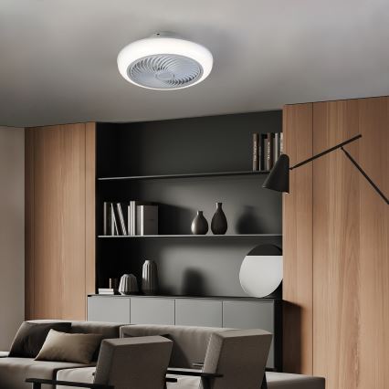Brilagi - LED Plafoniera dimmerabile con ventilatore LED/30W/230V 3000-6500K bianco + telecomando