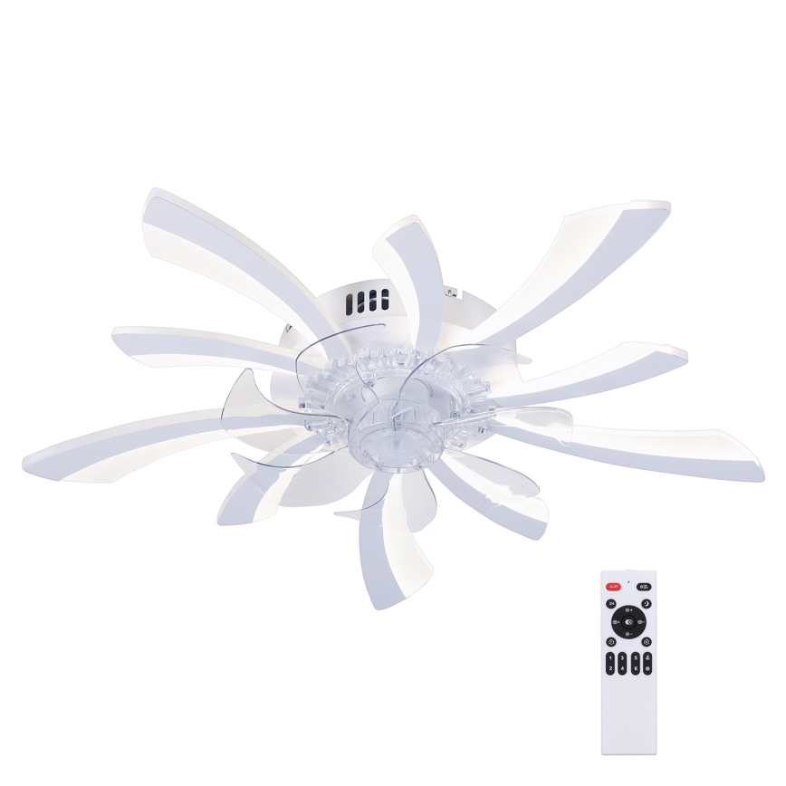 Brilagi - LED Plafoniera dimmerabile con ventilatore LED/50W/230V 3000-6500K bianco + telecomando