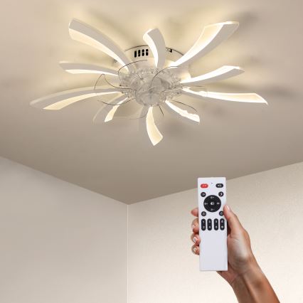 Brilagi - LED Plafoniera dimmerabile con ventilatore LED/50W/230V 3000-6500K bianco + telecomando