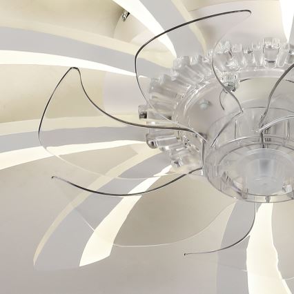 Brilagi - LED Plafoniera dimmerabile con ventilatore LED/50W/230V 3000-6500K bianco + telecomando