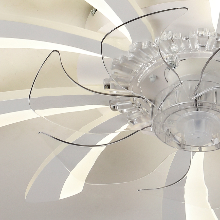 Brilagi - LED Plafoniera dimmerabile con ventilatore LED/50W/230V 3000-6500K bianco + telecomando
