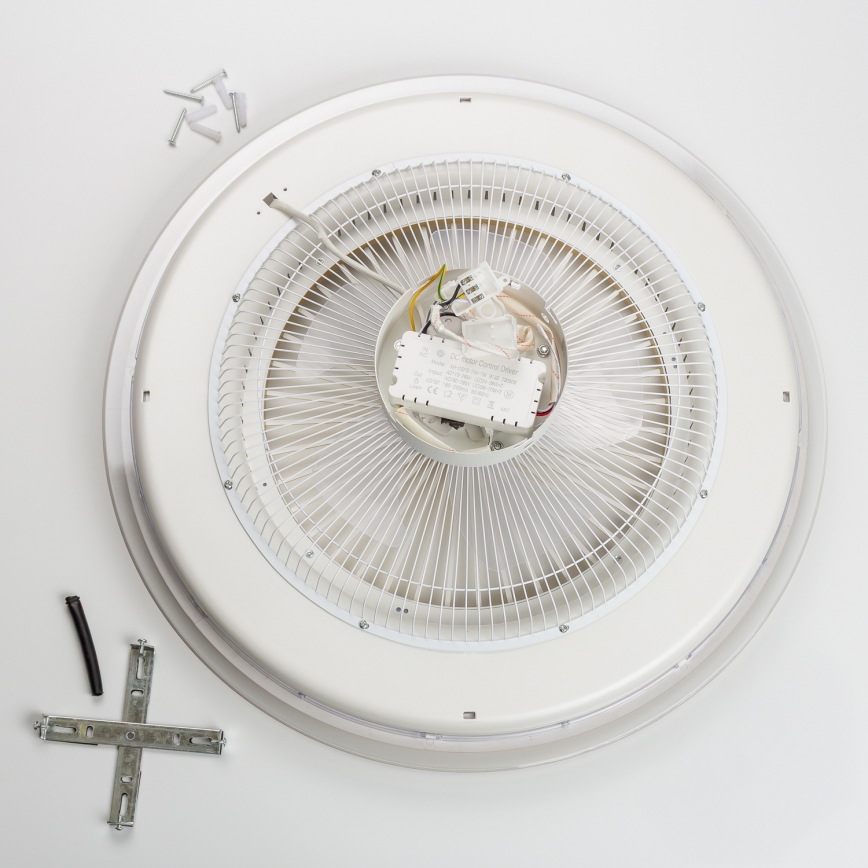 Brilagi - Luce LED dimmerabile con ventola RONDA LED/48W/230V 3000-6000K bianco + telecomando