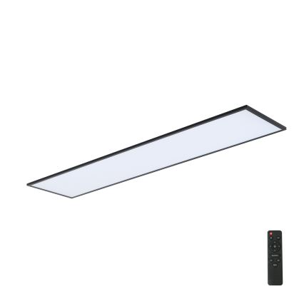 Brilagi - Plafoniera LED dimmerabile SLIMFRAME LED/58W/230V 120x30 cm 3000-6000K nero + telecomando