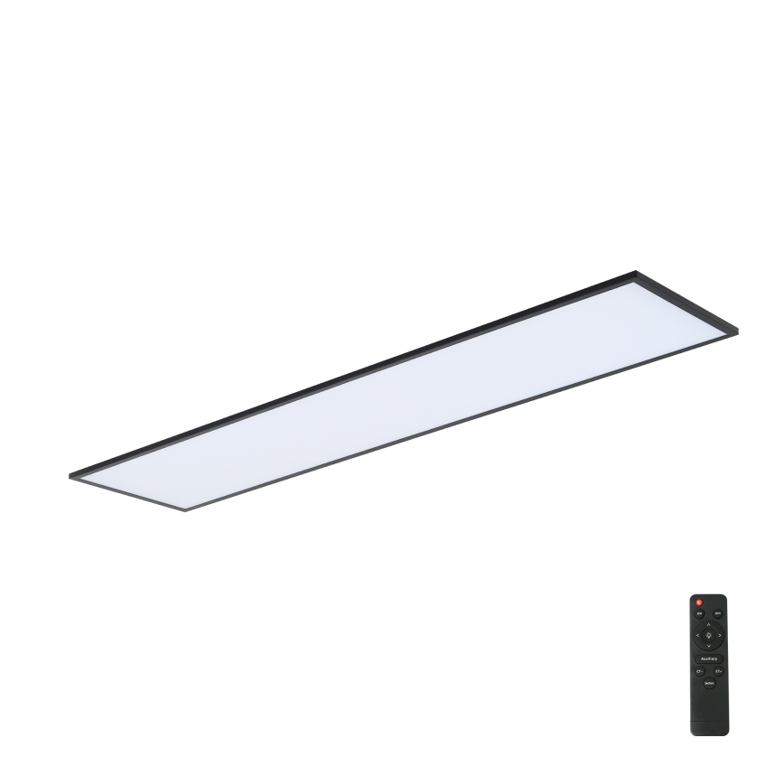 Brilagi - Plafoniera LED dimmerabile SLIMFRAME LED/58W/230V 120x30 cm 3000-6000K nero + telecomando