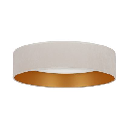 Brilagi - Plafoniera LED dimmerabile VELVET SMART LED/36W/230V d. 55 cm 2700-6500K Wi-Fi Tuya nero/rame + telecomando