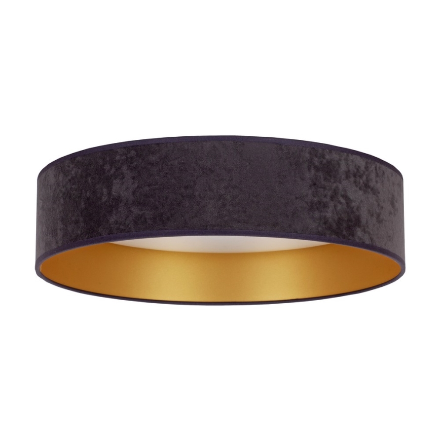 Brilagi - Plafoniera LED dimmerabile VELVET SMART LED/36W/230V d. 55 cm 2700-6500K Wi-Fi Tuya nero/rame + telecomando