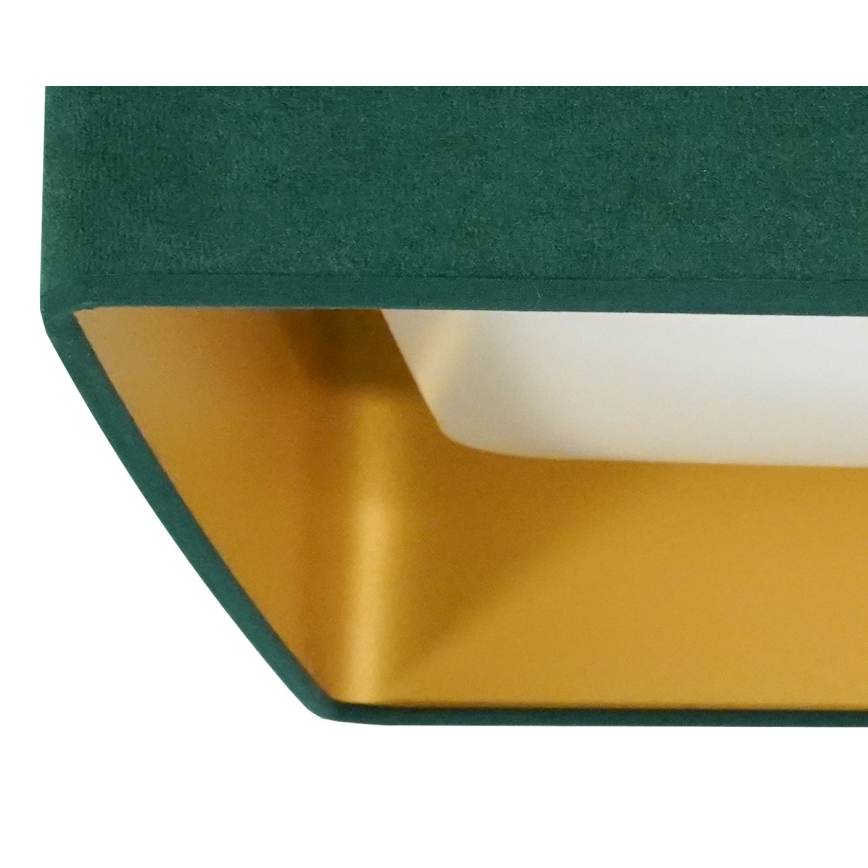 Brilagi - Plafoniera LED dimmerabile VELVET SQUARE SMART LED/36W/230V 2700-6500K Wi-Fi Tuya + telecomando verde